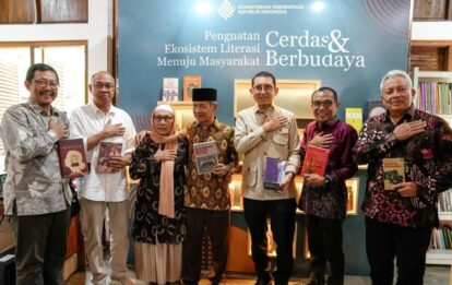 Menteri Kebudayaan Fadli Zon meresmikan Rumah Sastra Ahmad Tohari di Desa Tinggarjaya, Kecamatan Jatilawang, Kabupaten Banyumas, Jawa Tengah